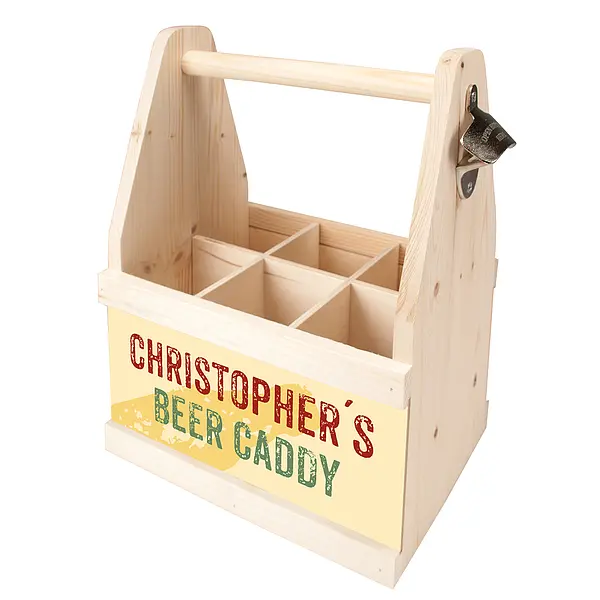 BEER CADDY MIT NAME