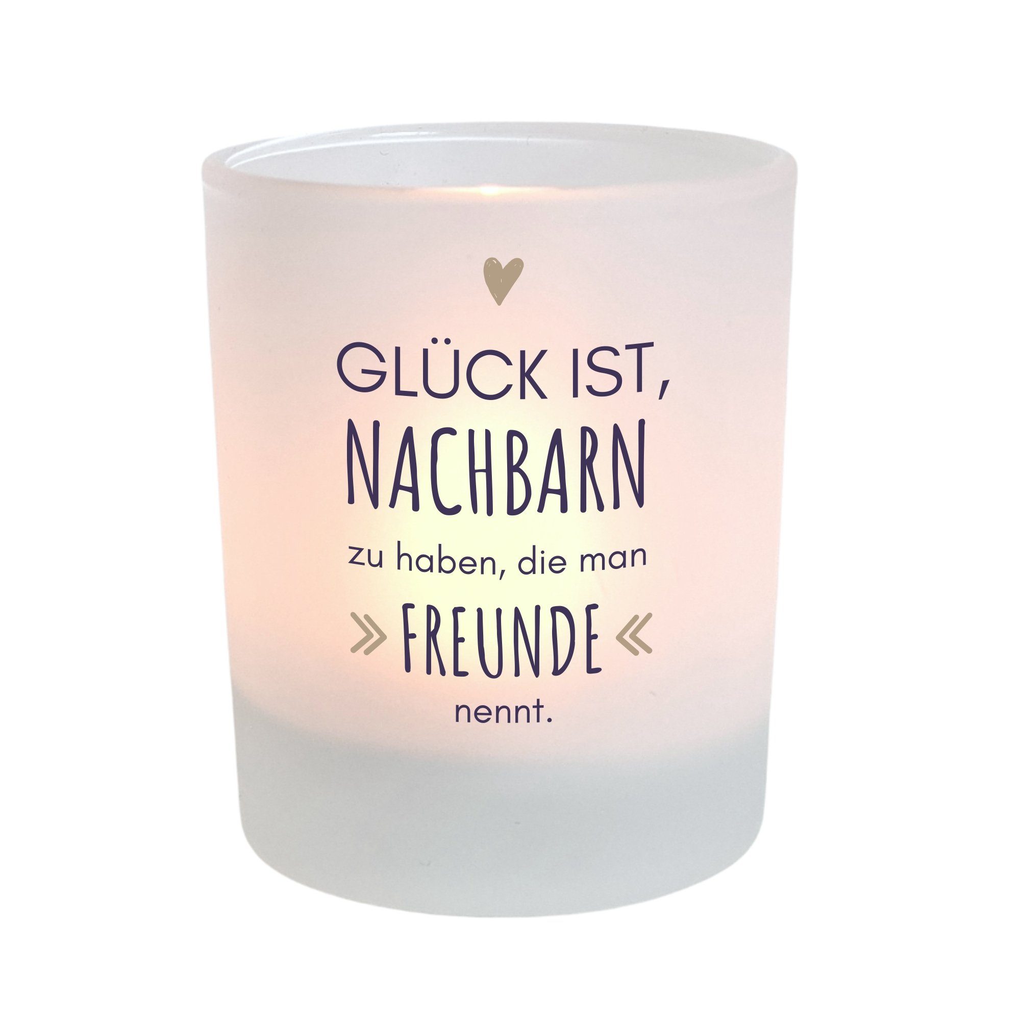 KÜSTENGLÜCK Windlicht Nachbarglück