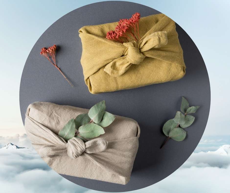 Nachhaltige Geschenkpräsentation